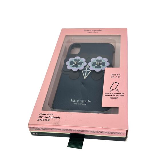 Kate Spade Iphone X / XS OWL applique phone case - Picture 2 of 6